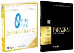 Üç Dört Beş + Marka 2026 YKS TYT AYT KPSS Paragraf Sıfır Risk Soru Bankası 2 li Set - Hamza Kaya Üç Dört Beş + Marka Yayınları