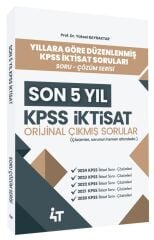 4T Yayınları KPSS A Grubu İktisat Çıkmış Sorular Son 5 Yıl Çözümlü - Yüksel Bilgili Bayraktar 4T Yayınları