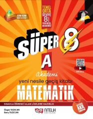 Nitelik 8. Sınıf Matematik Süper A Akademi Soru Bankası Nitelik Yayınları