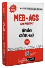 SÜPER FİYAT - Pegem 2026 MEB-AGS Türkiye Coğrafyası Konu Anlatımlı Pegem Akademi Yayınları