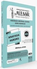 Kuram 2026 MÜESSİR Hakimlik Anayasa Hukuku Orijinal Çıkmış Soru Bankası Çözümlü 8. Baskı - Metin Aydın Kuram Kitap