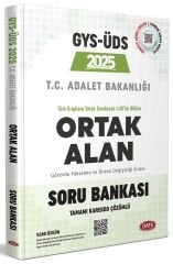 Data 2025 GYS ÜDS Adalet Bakanlığı Ortak Alan Soru Bankası Görevde Yükselme Data Yayınları