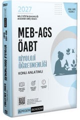 Pegem 2027 ÖABT MEB-AGS Biyoloji Öğretmenliği Konu Anlatımlı Pegem Akademi Yayınları
