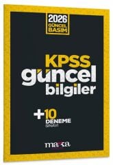 Marka 2026 KPSS Güncel Bilgiler (10 Deneme İlaveli) Marka Yayınları