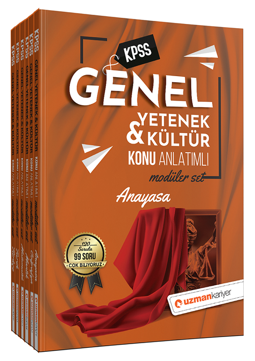 Uzman Kariyer 2026 KPSS Genel Yetenek Genel Kültür Konu Anlatımlı Modüler Set Uzman Kariyer Yayınları