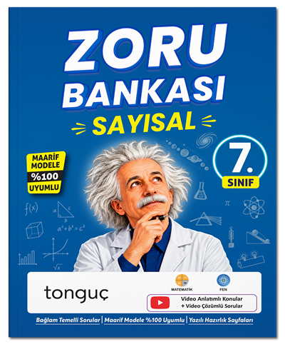Tonguç 7. Sınıf Sayısal Maarif Model Zoru Bankası Tonguç Akademi