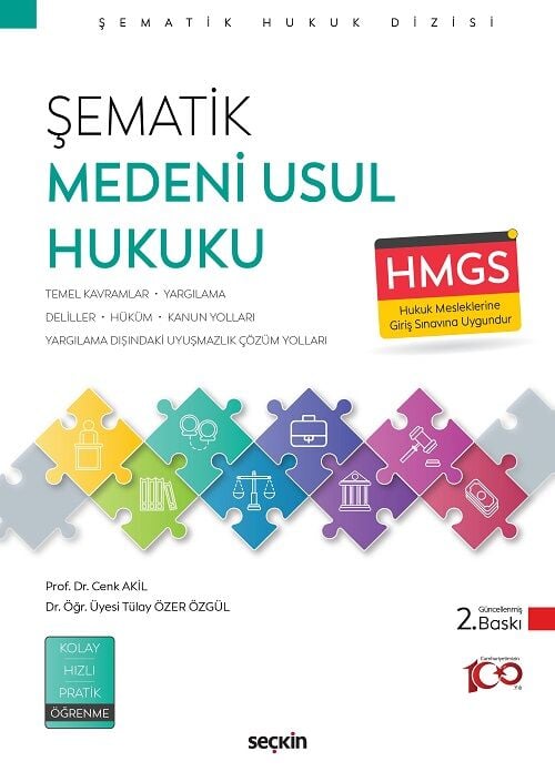 Seçkin HMGS Şematik Medeni Usul Hukuku 4. Baskı - Tülay Özer Özgül Seçkin Yayınları