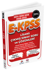 Dizgi Kitap 2024 EKPSS Lisans Çıkmış Sorular Son 5 Sınav Çözümlü Dizgi Kitap Yayınları