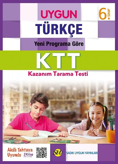 Sadık Uygun 6. Sınıf Türkçe KTT Kazanım Tarama Testi Sadık Uygun Yayınları