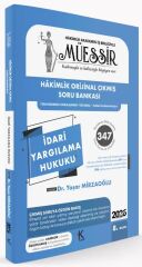 Kuram 2026 MÜESSİR Hakimlik İdari Yargılama Hukuku Orijinal Çıkmış Soru Bankası Çözümlü 8. Baskı - Yaşar Mirzaoğlu Kuram Kitap