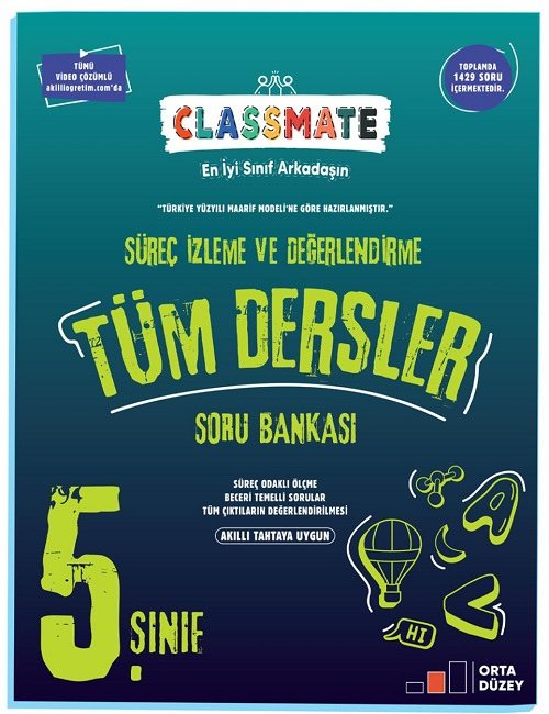 Okyanus 5. Sınıf Tüm Dersler Classmate Süreç Odaklı Soru Bankası Okyanus Yayınları