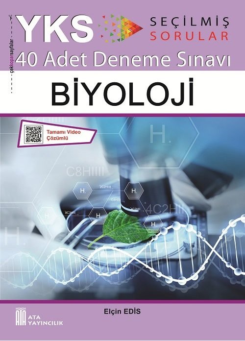 Ata Yayıncılık YKS TYT AYT Biyoloji 40 Deneme Ata Yayıncılık