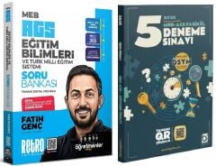 YENİ AGS - Retro + Bigelio 2026 MEB-AGS Eğitim Bilimleri Öğretmenler Ekibi Soru Bankası + 5 Deneme 2 li Set - Fatih Genç Retro + Bigelio Yayıncılık