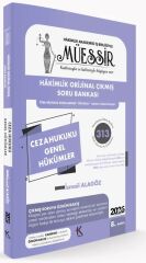 Kuram 2026 MÜESSİR Hakimlik Ceza Hukuku Genel Hükümler Orijinal Çıkmış Soru Bankası Çözümlü 8. Baskı - İsmail Alagöz Kuram Kitap