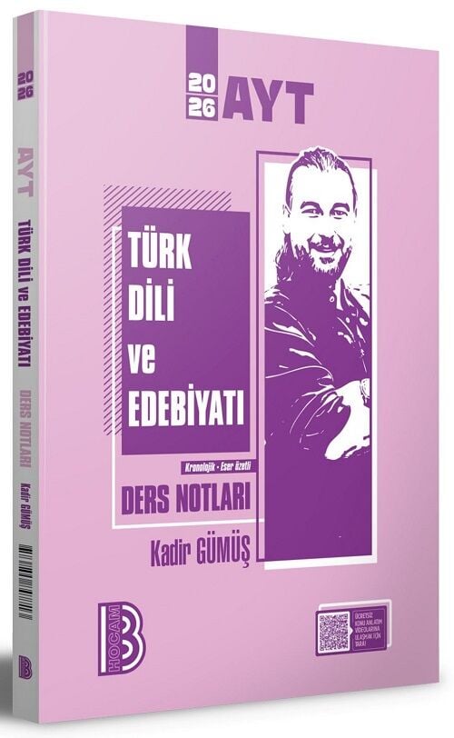 Benim Hocam 2026 YKS AYT Türk Dili ve Edebiyatı Ders Notları - Kadir Gümüş Benim Hocam Yayınları