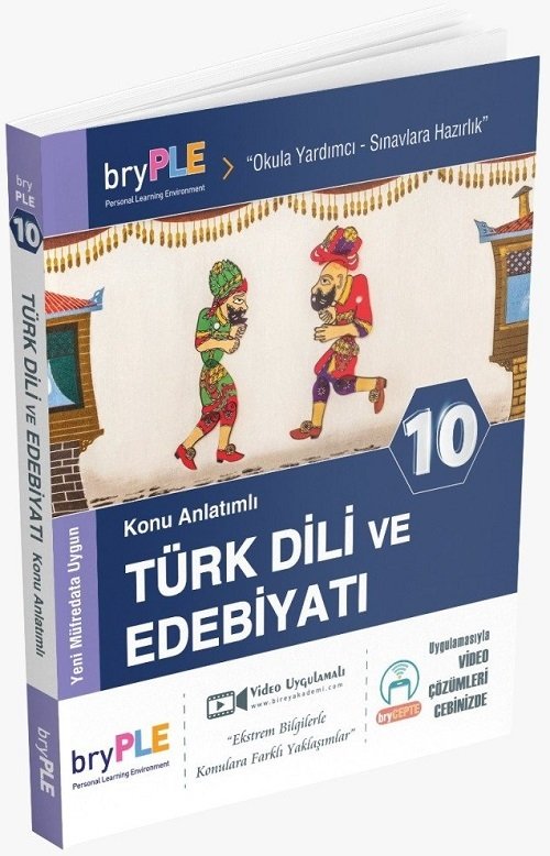Birey PLE 10. Sınıf Türk Dili ve Edebiyatı Konu Anlatımlı Birey Yayınları