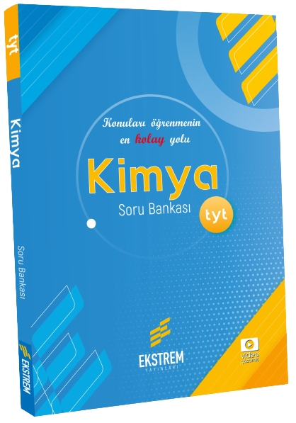 Ekstrem YKS TYT Kimya Soru Bankası Video Çözümlü Ekstrem Yayınları