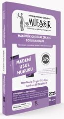 Kuram 2026 MÜESSİR Hakimlik Medeni Usul Hukuku Orijinal Çıkmış Soru Bankası Çözümlü 8. Baskı - Necip Özgür Oluklu Kuram Kitap
