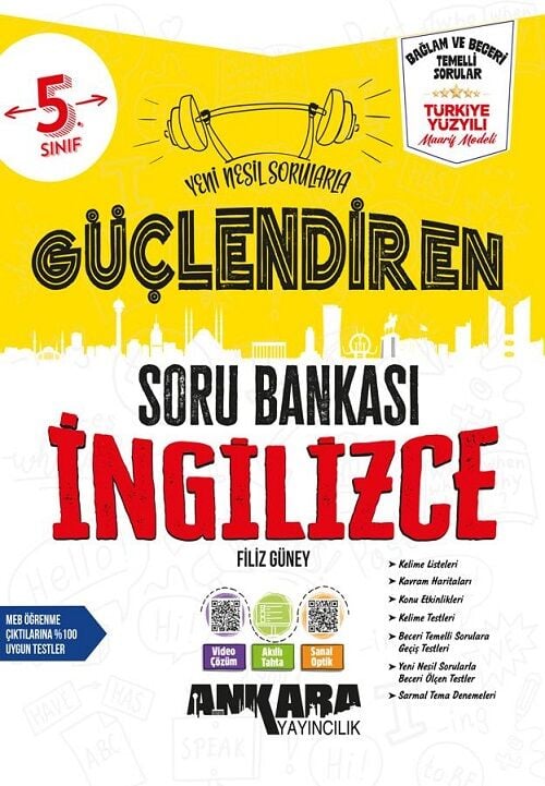 Ankara Yayıncılık 5. Sınıf İngilizce Güçlendiren Soru Bankası Ankara Yayıncılık