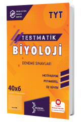 Bilinçsel YKS TYT Biyoloji Testmatik 40x6 Deneme Sınavları Bilinçsel Yayınları