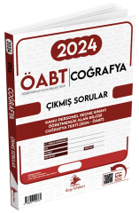Dizgi Kitap ÖABT MEB-AGS Coğrafya Öğretmenliği 2024 Sınavı Çıkmış Sorular Çözümlü Dizgi Kitap Yayınları