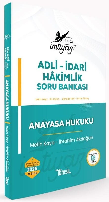 Temsil 2025 İMTİYAZ Adli İdari Hakimlik Anayasa Hukuku Soru