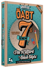 SÜPER FİYAT - Modus ÖABT Din Kültürü ve Ahlak Bilgisi Mihrab 7 Deneme Çözümlü Modus Yayınları