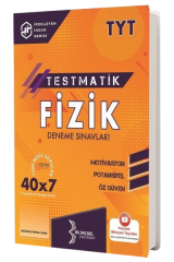 Bilinçsel YKS TYT Fizik Testmatik 40x7 Deneme Sınavları Bilinçsel Yayınları