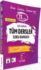 Karekök 11. Sınıf Tüm Dersler Eşit Ağırlık Soru Bankası Karekök Yayınları