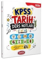 Data 2026 KPSS Tarih Ders Notları Data Yayınları