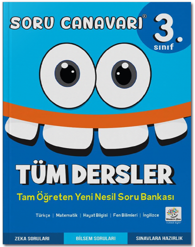 Yükselen Zeka 3. Sınıf Tüm Dersler Soru Canavarı Soru Bankası Yükselen Zeka Yayınları