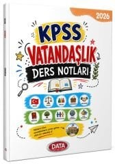 Data 2026 KPSS Vatandaşlık Ders Notları Data Yayınları