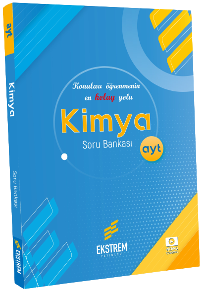 Ekstrem YKS AYT Kimya Soru Bankası Video Çözümlü Ekstrem Yayınları