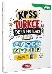 Data 2026 KPSS Türkçe Ders Notları Data Yayınları