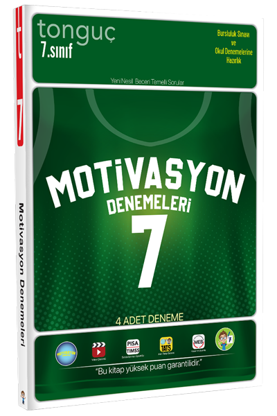 Tonguç 7. Sınıf 4 Motivasyon Deneme Tonguç Akademi