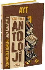 KR Akademi YKS AYT Cumhuriyet Dönemi Türk Edebiyatı Antoloji Yazar Eser Konu Anlatımlı KR Akademi Yayınları