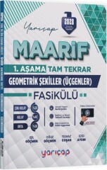 Yarı Çap 2028 YKS TYT Geometrik Şekiller (Üçgenler) Maarif Fasikülü Tam Tekrar 1. Aşama Yarı Çap Yayınları