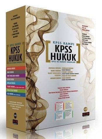 Savaş 2018 KPSS Kampı Hukuk Konu Anlatımlı Modüler Set Savaş Yayınları