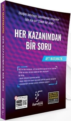 Karekök YKS AYT Matematik Her Kazanımdan Bir Soru Karekök Yayınları