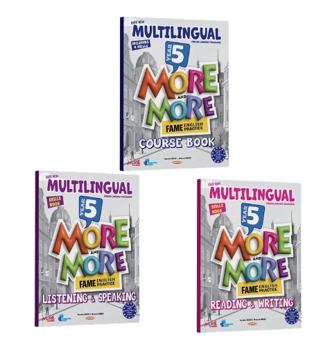 Kurmay ELT More and More English 5 Multilingual Foreign Language Programme 3 Kitap Kurmay ELT Yayınları