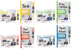 İndeks Akademi 2027 MEB-AGS Sözel + Sayısal Yetenek + Tarih + Türkiye Coğrafyası Ders Notları + Soru Bankası 8 li Set İndeks Akademi Yayıncılık