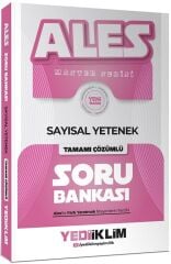 Yediiklim 2027 ALES MASTER Sayısal Yetenek Soru Bankası Çözümlü Yediiklim Yayınları