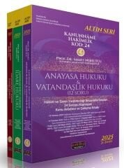 Savaş 2025 KANUNNAME Hakimlik KOD: 24 Anayasa Hukuku-İdare Hukuku-İdari Yargı Set Altın Seri 21. Baskı - Ahmet Nohutçu Savaş Yayınları