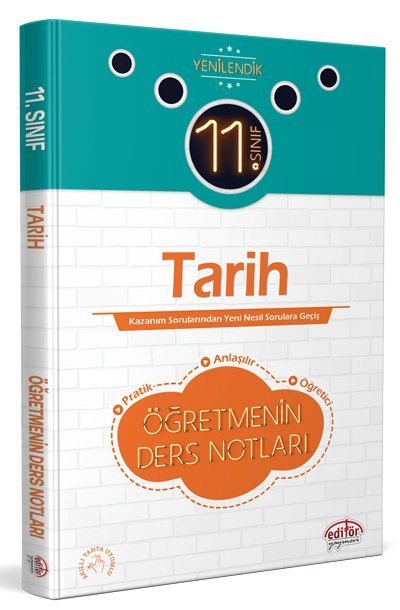 Editör 11. Sınıf Tarih Öğretmenin Ders Notları Editör Yayınları