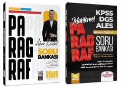 SÜPER FİYAT - Retro + Yönerge 2026 KPSS ALES DGS TYT AYT Muhtemel Paragraf Soru Bankası 2 li Set - Aker Kartal Retro + Yönerge Yayıncılık
