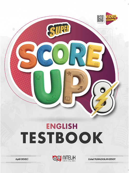 Nitelik 8. Sınıf English Testbook Süper Scope Up Çözümlü Nitelik Yayınları