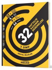Hız Yayınları 7. Sınıf Sosyal Bilgiler Haftalık 32 Deneme Hız Yayınları
