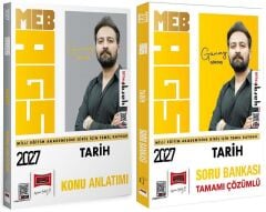 Yargı 2027 MEB-AGS Tarih Konu Anlatımı + Soru Bankası 2 li Set - Günay Göktaş Yargı Yayınları