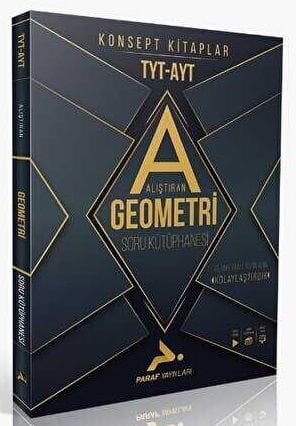 Paraf YKS TYT AYT Alıştıran Geometri Konsept Soru Kütüphanesi Paraf Yayınları