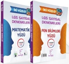 Karekök LGS Sayısal İki Yüzlü 14 Deneme Tek Kitap Karekök Yayınları